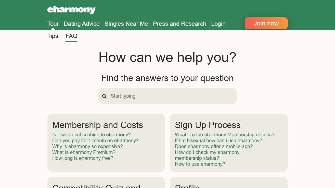 eharmony FAQ: The most important questions & answers