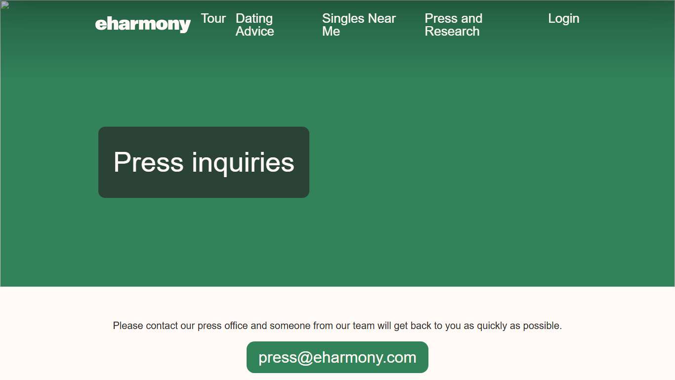 eharmony #1 Trusted Relationship Site Move Beyond "Traditional" Online Dating